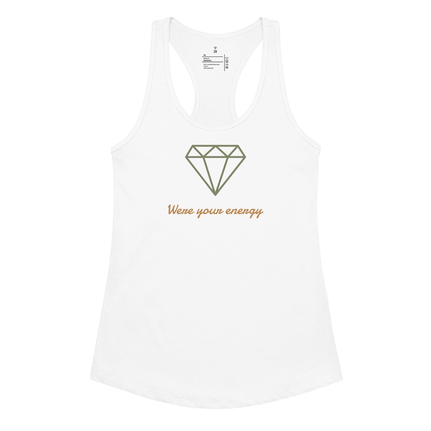 ZIX Dames Racerback Tank Top - ZIX Wear Official