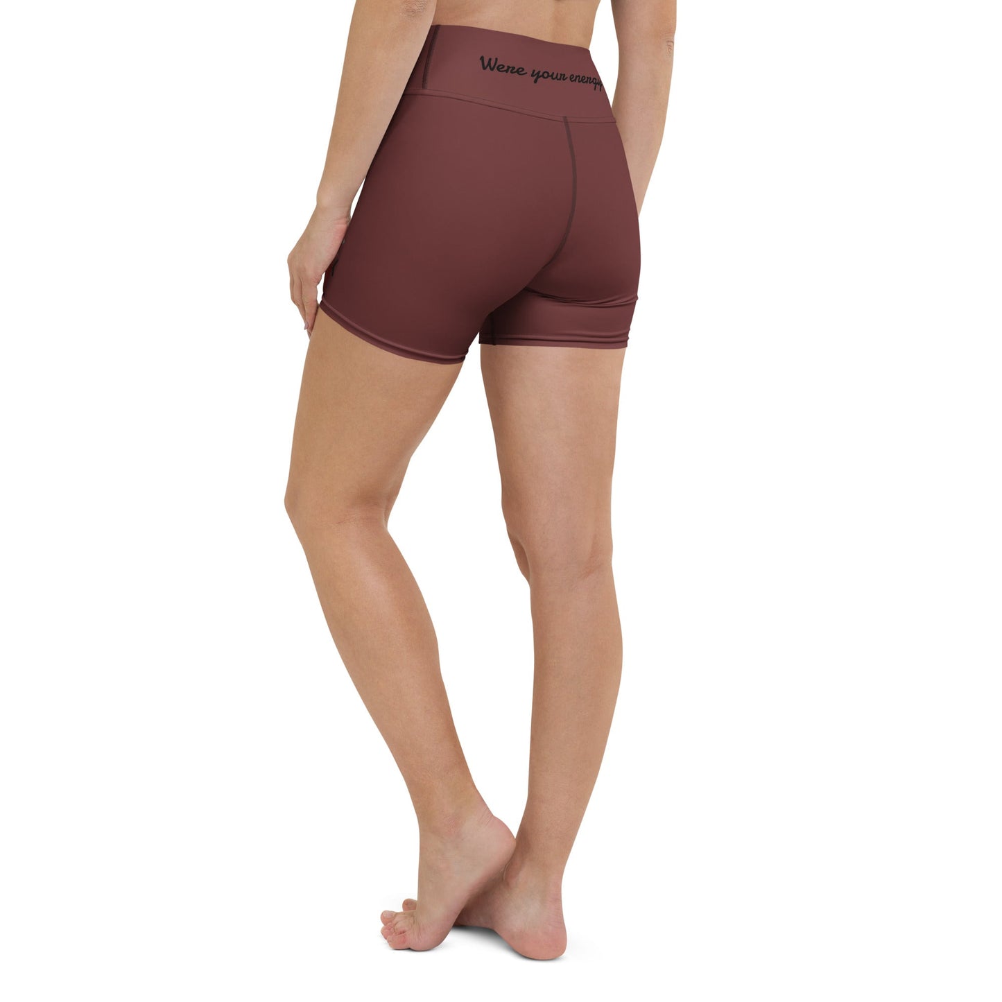 ZIX Wear Dames Yogashort Bordeaux Rood - Premium Sportbroek - ZIX Wear