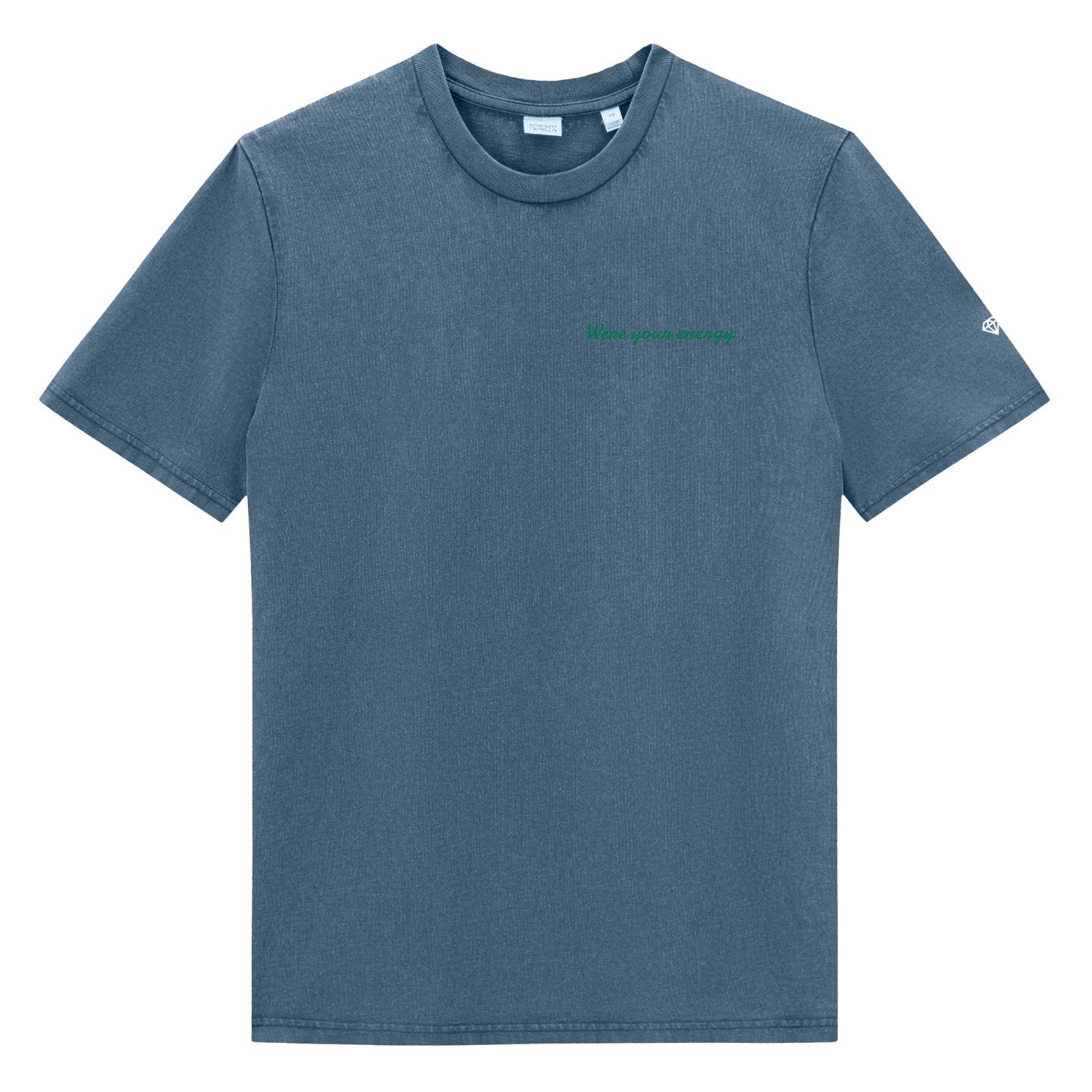 ZIX Wear Vintage Garment Dyed T-Shirt Heren | Organic Cotton - ZIX Wear