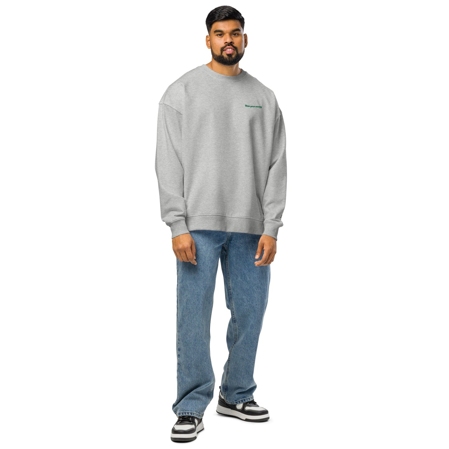 Unisex organic oversized sweatshirt - ZIX Wear