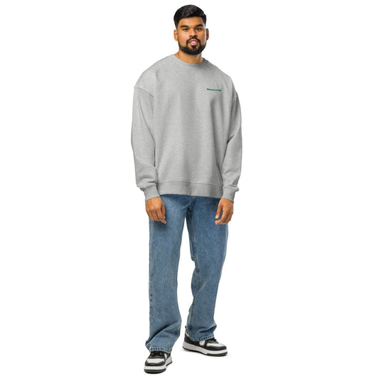 Unisex organic oversized sweatshirt - ZIX Wear