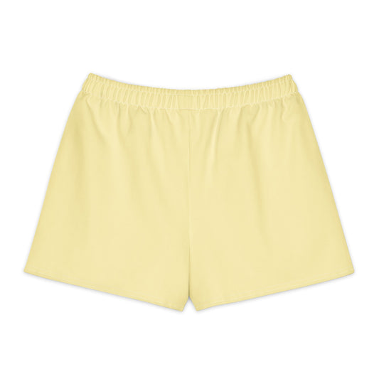 ZIX Wear Dames Cotton Short | All - Over Print Geel - ZIX Wear
