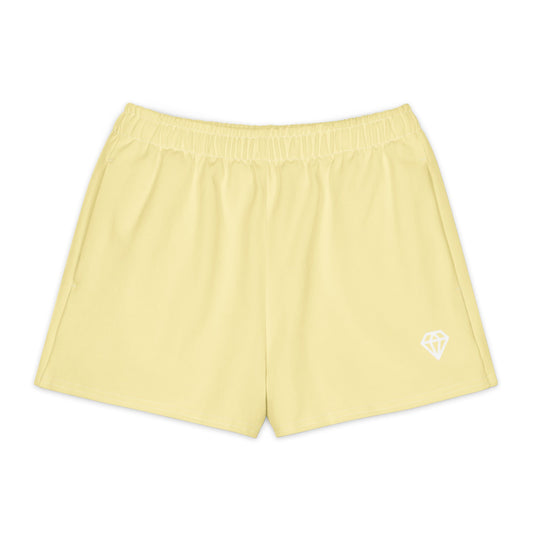 ZIX Wear Dames Cotton Short | All - Over Print Geel - ZIX Wear