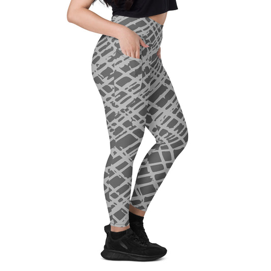 ZIX Wear Dames Legging met Zakken - Sportlegging met Handige Zijzakken - ZIX Wear