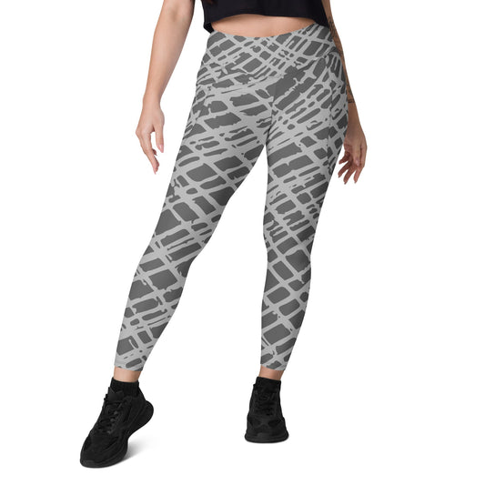 ZIX Wear Dames Legging met Zakken - Sportlegging met Handige Zijzakken - ZIX Wear