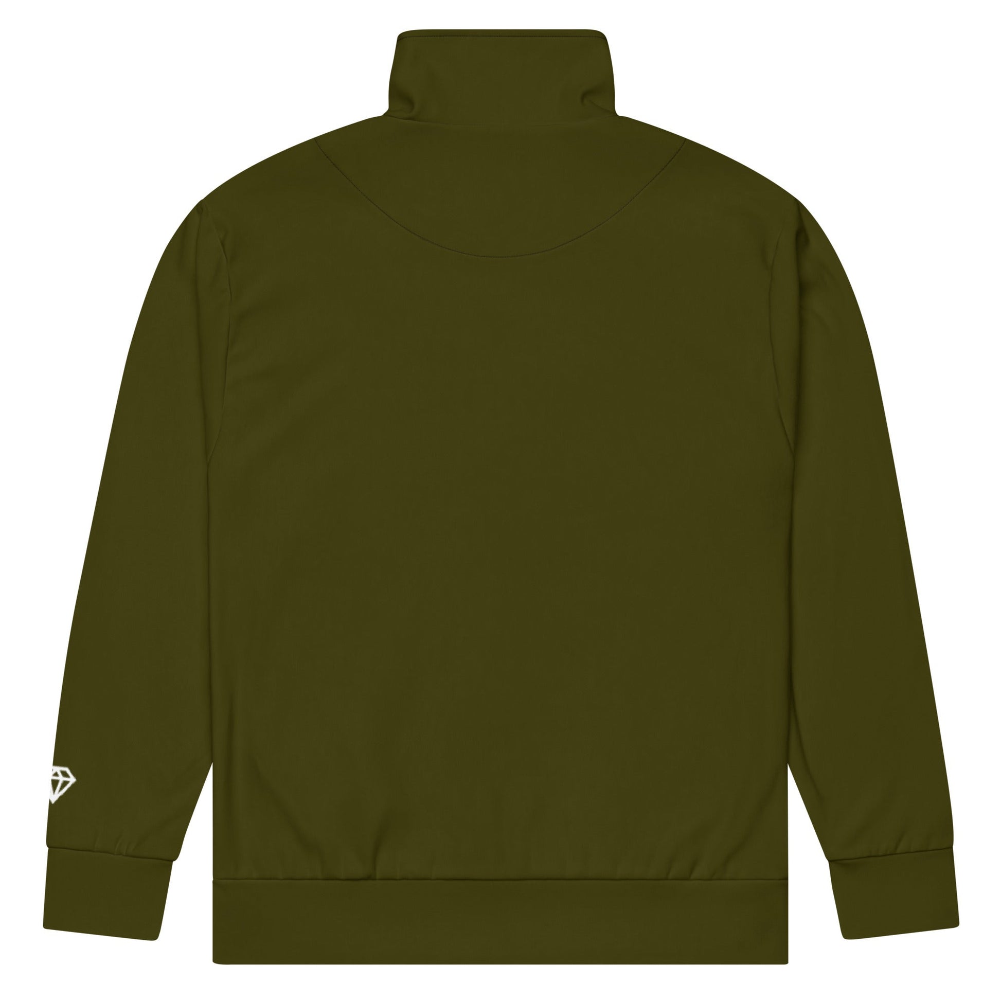 ZIX Wear Heren Track Jacket Groen - Recycled Fleece Sportvest - ZIX Wear